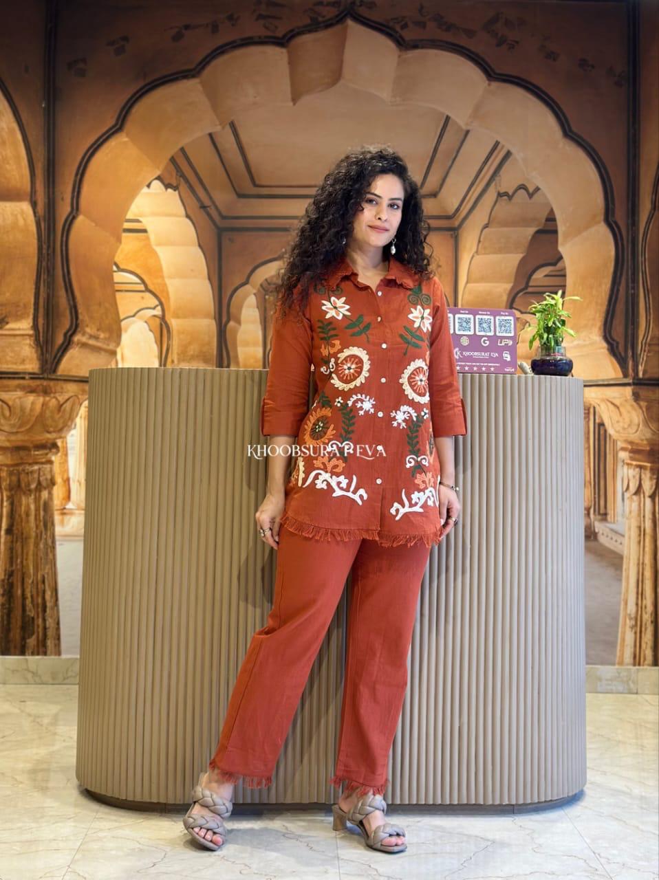 Beautiful Cotton Flex Embroidery Cord Set